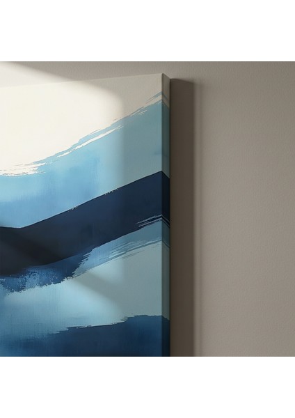 Soyut Mavi Dalga Tablosu indirimleri