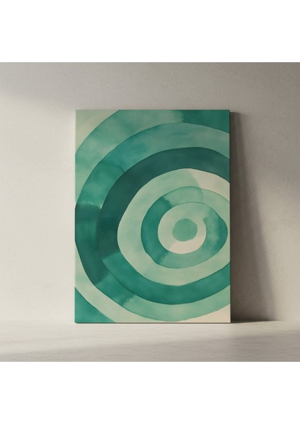 Soyut Yeşil Tonları Tablosu fiyatları
