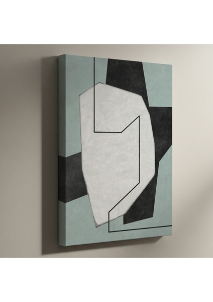 Soyut Geometrik Desen Tablosu