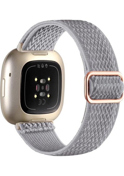 Naylon Saat Kordonu Fitbit Versa için 4/3 / Sense2 / 1 (Yurt Dışından) modelleri