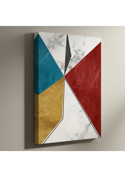 Soyut Geometrik Desen Tablosu