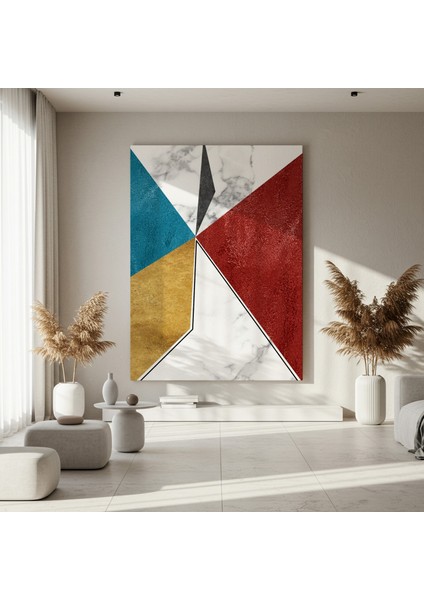 Soyut Geometrik Desen Tablosu fırsatları