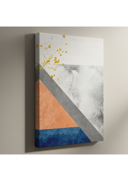 Soyut Geometrik Desen Tablosu
