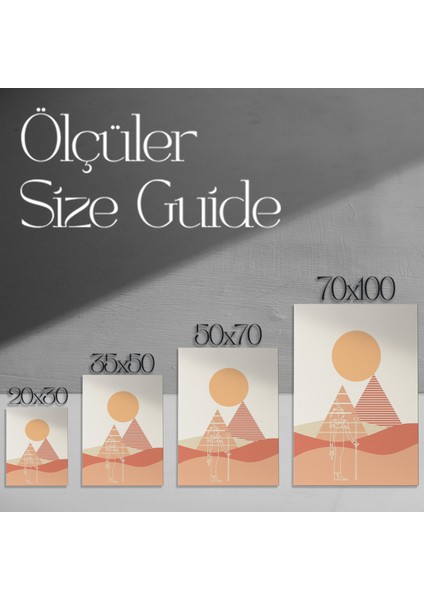 Eski Mısır Ilhamı Soyut Sanat Tablosu modelleri