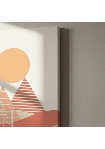 Eski Mısır Ilhamı Soyut Sanat Tablosu indirimleri