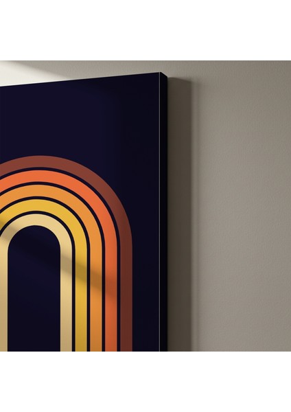 Retro Geometrik Sanat Tablosu indirimleri