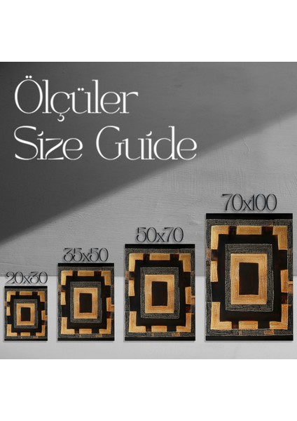 Soyut Geometrik Desen Tablosu modelleri