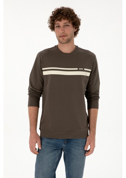 Erkek Vizon Sweatshirt 50313801-VR052 modelleri