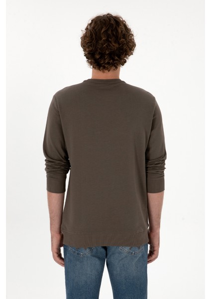 Erkek Vizon Sweatshirt 50313801-VR052 indirimleri