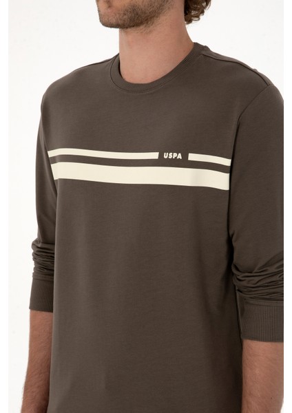 Erkek Vizon Sweatshirt 50313801-VR052