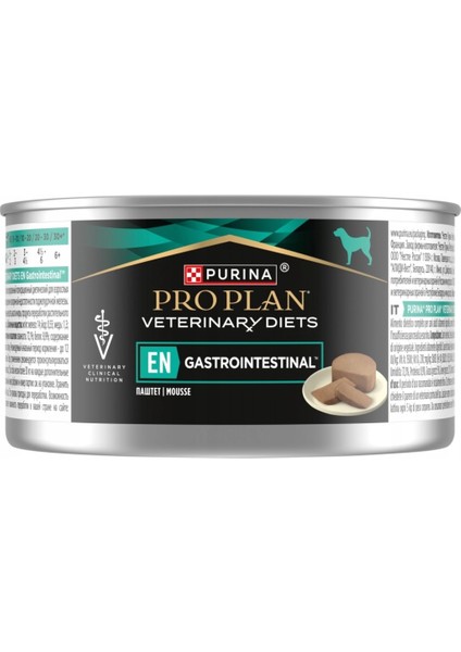 Proplan Veterinary Diets En Gastrointestinal Ezme (Pate) Köpek Konservesi 195 gr x 6 Adet