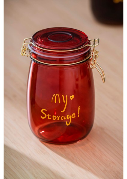 Pierre Klipsli Kapaklı Kavanoz Seti - 17 cm