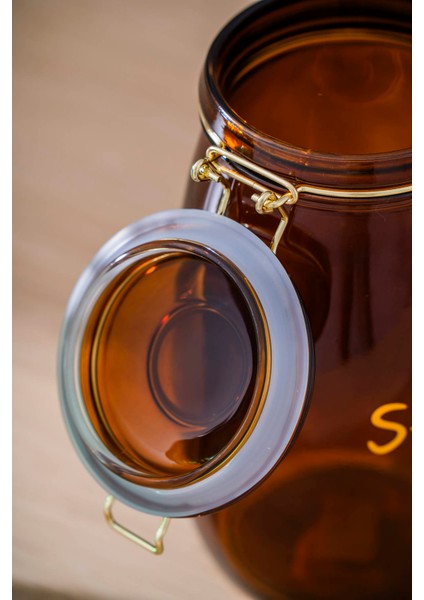 Pierre Klipsli Kapaklı Kavanoz Seti - 21.5 cm fiyatları