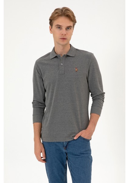 Erkek Antrasit Melanj Sweatshirt 50313772-VR081