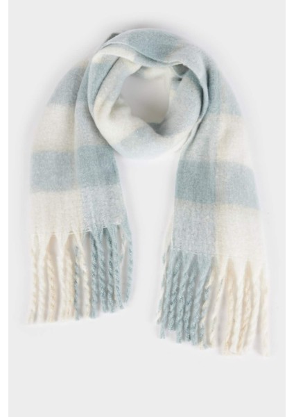 Kadın Kareli Atkı C6865AX25WN