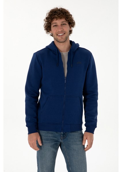 Erkek Indigo Hırka (Örme) 50313755-VR028