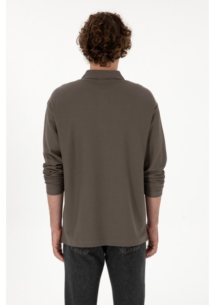 Erkek Vizon Sweatshirt 50313754-VR052 indirimleri