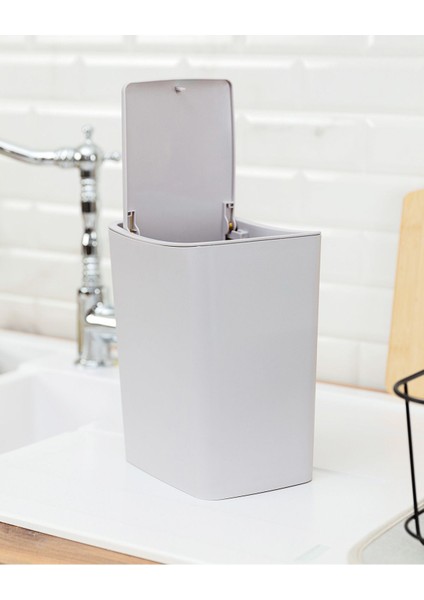 Olivier Switch Çöp Kovası - Soft Gri - 4lt fırsatları