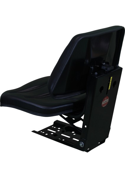 Siyah PPM 210 Düz Arkalıklı İleri-Geri Kızak Ayarsız Patpat Sürücü Koltuğu modelleri