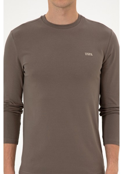 Erkek Vizon Sweatshirt 50313744-VR052