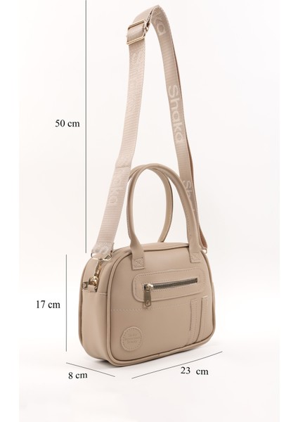 Vizon SHK225 Suni Deri ,fermuarlı Iki Bölmeli ,kolon Askılı El, Kol ve Omuz Çantası fiyatları