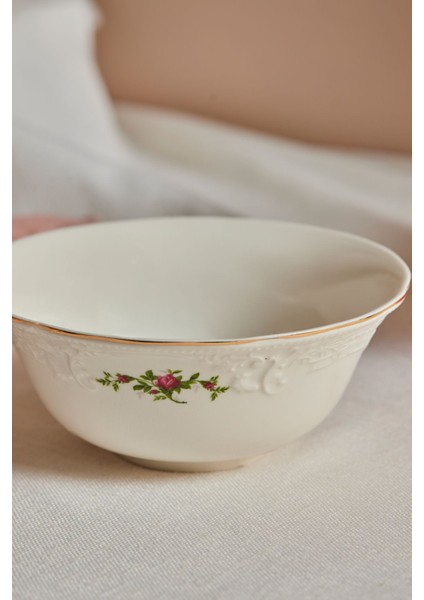 Vintage Rose Kase 14 cm Krem modelleri