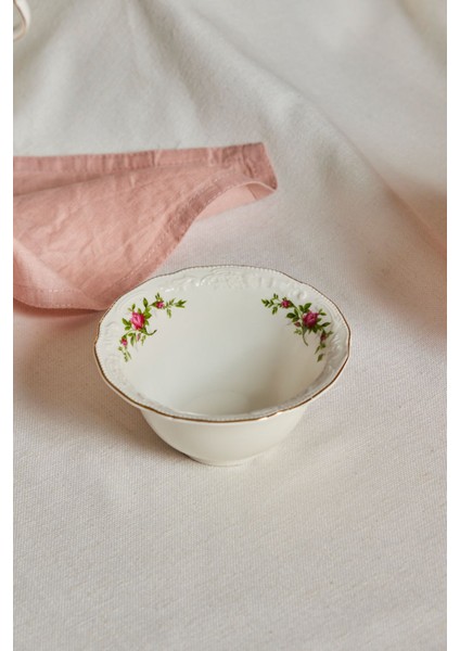 Vintage Rose Çerezlik 12 cm Krem modelleri