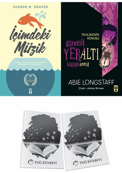 Içimdeki Müzik ve Gizem Li Yeraltı Kütüphanesi 2 Tehlikenin Kokusu + Hediyeli