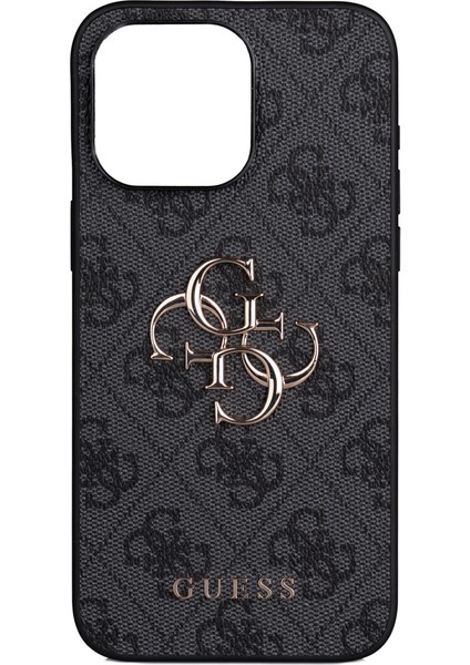iPhone 14 Pro Max Uyumlu Kılıf Guess Lisanslı 4g Büyük Metal Logolu Askılı Kapak Siyah fiyatları