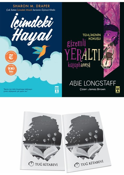 Içimdeki Hayal ve Gizem Li Yeraltı Kütüphanesi 2 Tehlikenin Kokusu + Hediyeli