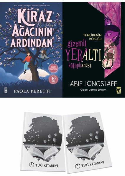 Kiraz Ağacının Ardından ve Gizem Li Yeraltı Kütüphanesi 2 Tehlikenin Kokusu + Hediyeli