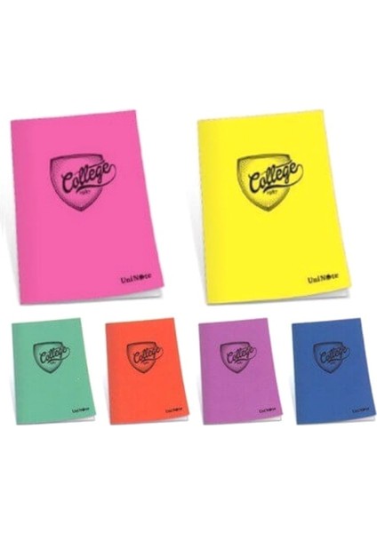 College 60 Yaprak Çizgili A4 Defter Pp Kapak - 2 Adet