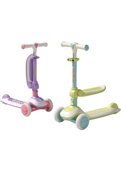 Katlanabilir Çocuk Scooter- Yeşil fiyatları