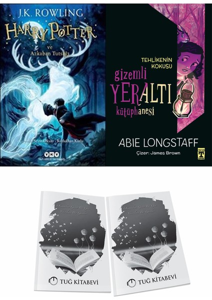Harry Potter ve Azkaban Tutsağı ve Gizem Li Yeraltı Kütüphanesi 2 Tehlikenin Kokusu + Hediyeli