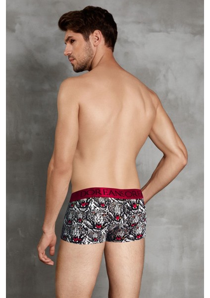 Erkek Modal Çok Renkli Baskılı Torbalı Mini Paça Boxer 1712 fiyatları