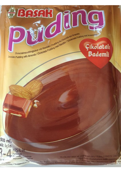Puding-Çikolata/bademli 105 Gr. x 3 Adet fiyatları