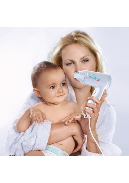 Swiss Baby Bebekler Için Saç ve Vücut Kurutma Makinesi Orijinal 500 W Beyaz