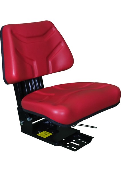Kırmızı Pa 210 5 Açılı Düz Arkalıklı Ileri Geri Kızak Ayarlı Traktör Koltuğu fiyatları