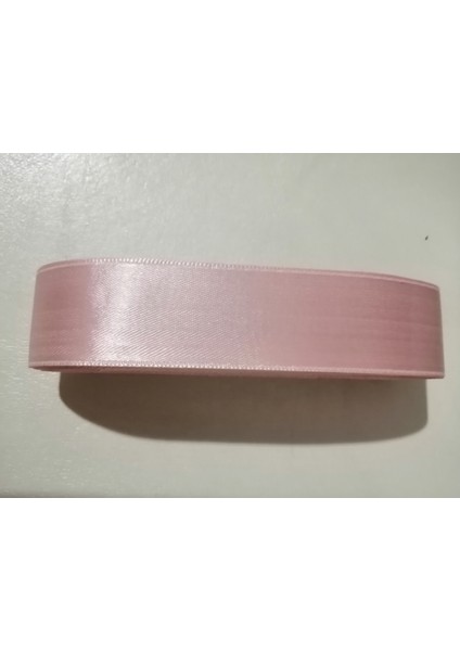 Saten Kurdele %100 POLYESTER-30MM(3CM)-PUDRA -5.77METRE