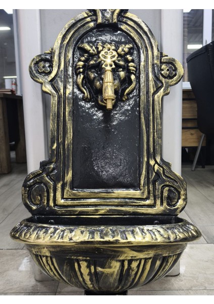 Aslan Motifli Alüminyum Bahçe Çeşmesi modelleri