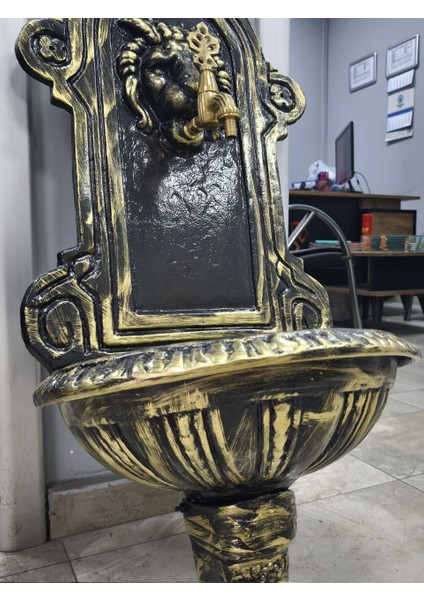 Aslan Motifli Alüminyum Bahçe Çeşmesi fırsatları