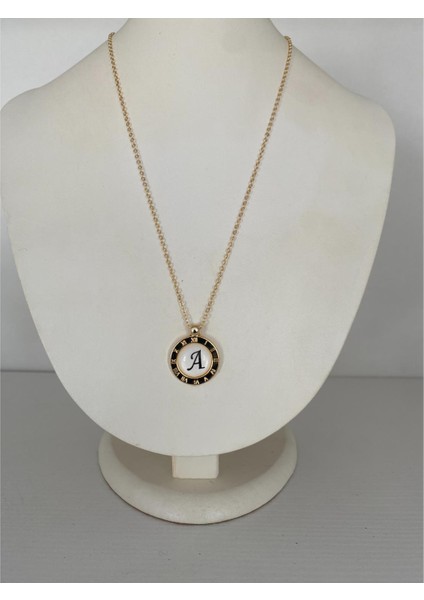 A Harfli Kolye Altın Renk indirimleri