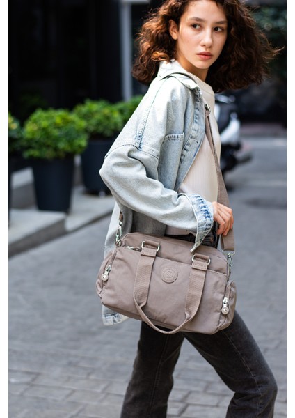 Unisex Krinkıl Kumaş Omuz ve Çapraz Askılı Çanta indirimleri