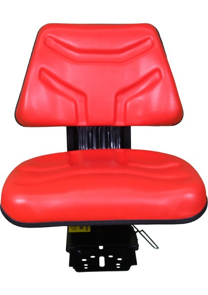 Turuncu Pm 210 Düz Arkalıklı Ileri Geri Kızak Ayarlı Traktör Koltuğu