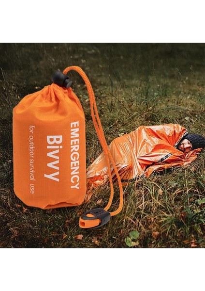 Uyku Tulumu Termal Battaniye Düdük Alarmlı Su Geçirmez Hayatta Kalma Acil Durum fiyatları