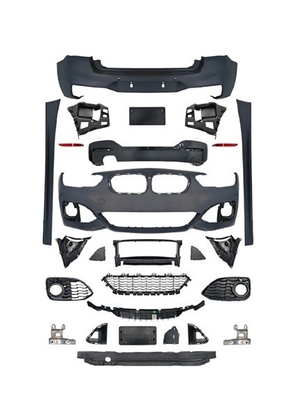 Bmw 1 Serisi F20 Lci M-Tech Uyumlu Body Kit 2015-2018