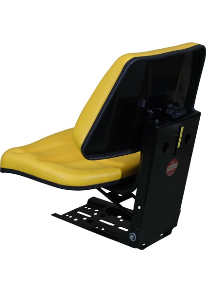 Sarı PPM 210 Düz Arkalıklı İleri-Geri Kızak Ayarsız Patpat Sürücü Koltuğu fiyatları