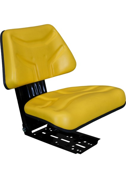 Sarı PPM 210 Düz Arkalıklı İleri-Geri Kızak Ayarsız Patpat Sürücü Koltuğu fırsatları