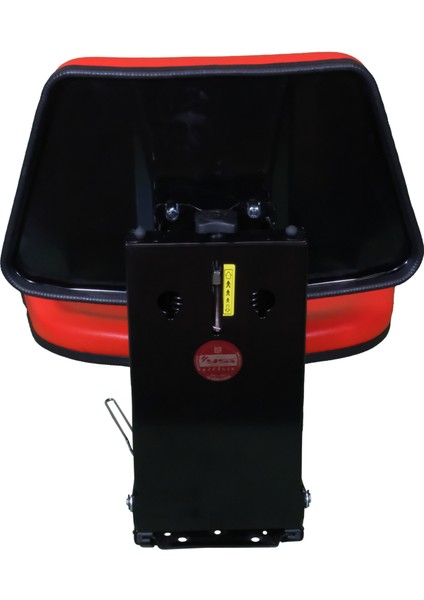 Turuncu Pm 210 Düz Arkalıklı Ileri Geri Kızak Ayarlı Traktör Koltuğu fırsatları