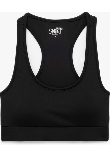 U Yaka Askılı Sporcu Sütyeni